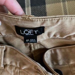 Loft khaki pants